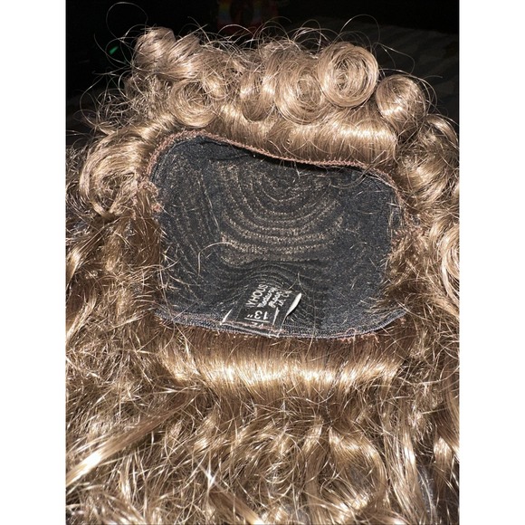 Playhouse Brown Long Curly Doll Wig Size 12-13  Made In Japan Of Synthetic Fiber - Picture 2 of 4